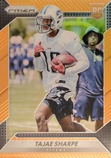 2016 Panini Prizm Football Rookies #266: Tajae Sharpe Panini Prizm Orange