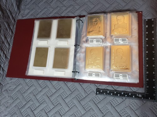 Danbury Mint oro 22kt 49 de 50 NASCAR The History of Stock Car Racing con carpeta - Imagen 7 de 18