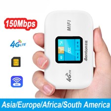 SIM WiFi Router Portable WiFi Hotspot 150Mbps Outdoor Mobile Router 3G 4G Modem