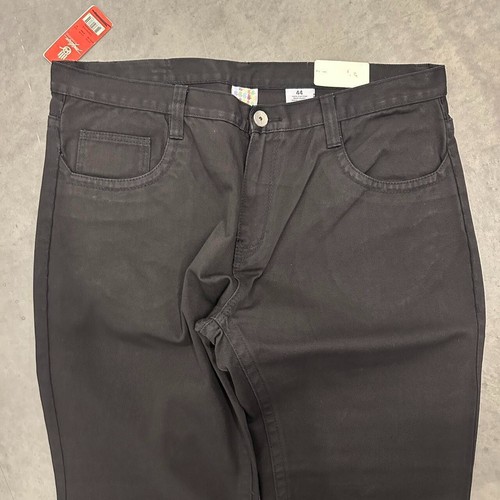 BLACK JEANS BAGGY Y2K EMBROIDERY - Picture 5 of 6