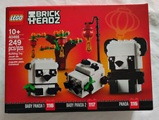 LEGO 40466 Brickheadz Set Chinese New Year Pandas 249pcs New Sealed
