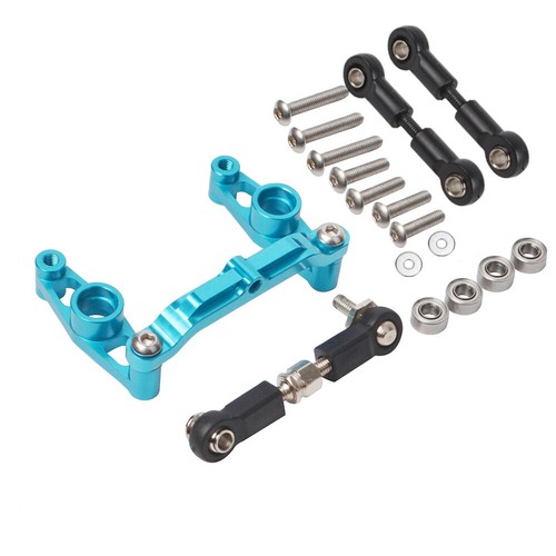 Esteaset de carreras puente de dirección de aluminio TT-02 OP1574 para Tamiya TT02 54575 54574 - Imagen 4 de 9