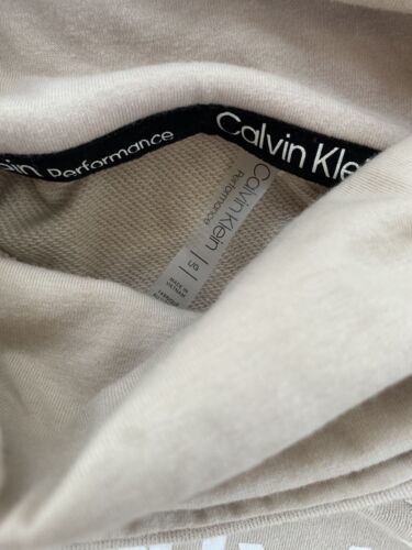 Calvin Klein Performance Hoodie Damen Größe L Pinkish Beige - Bild 5 von 5