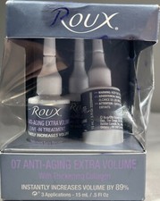  DAMAGED BOX Roux 07 Anti-Aging Extra Volume W/ Thickening Collagen, 0.5 oz.