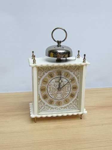 Vintage 70er Jahre Eurastyle Jugoslawien mechanischer Wecker - voll funktionsfähig