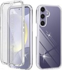 For SAMSUNG GALAXY S24 PLUS 360 CLEAR TPU CASE FRONT AND BACK SILICONE GEL COVER