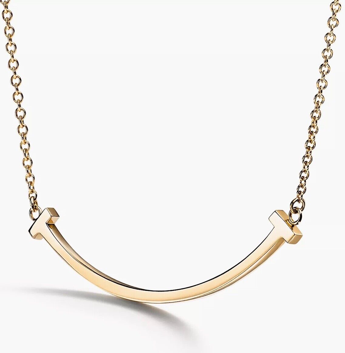 Tiffany and co smile necklace discount