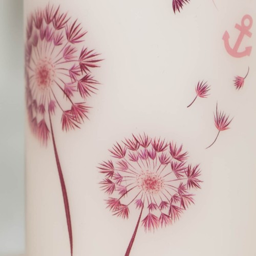 meinkerzenshop® Taufkerze mit Designdruck ARIANA für Junge und Mädchen - Bild 2 von 7