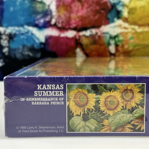 FX Schmid Kansas Summer In Remembrance 1000 Piece Jigsaw Puzzle Sunflowers NEW! - Picture 16 of 24