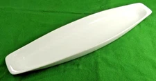 World Tableware Porcelana China Sushi Dish Long White 39 BE-6716 Celery 17 1/4"