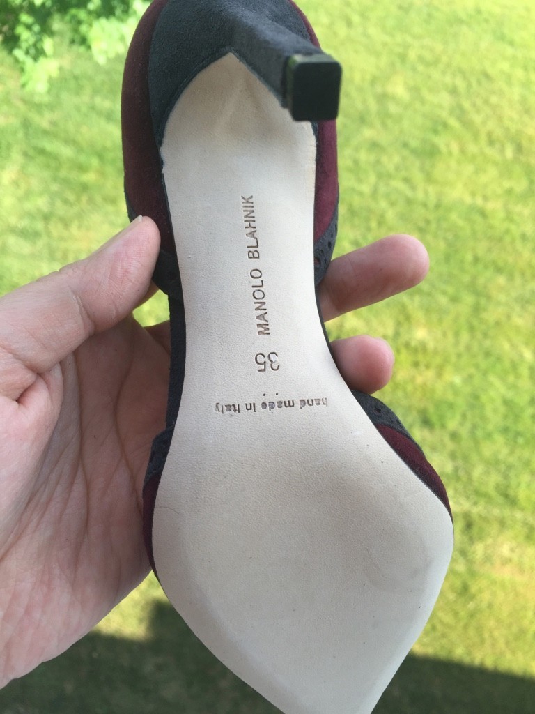 NIB Manolo Blahnik MB Tayler suede suede suede pump 35 5 e9dc0e NIB Manolo Blahnik MB Tayler suede suede suede pump 35 5 e9dc0e