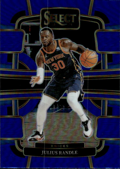2023-24 Panini Select Julius Randle #46 Blue Prizms New York