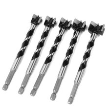 Extra Long Ø16-25mm Forstner Bit Hole Hinge Cutter Boring HEX Wood Drill Bits