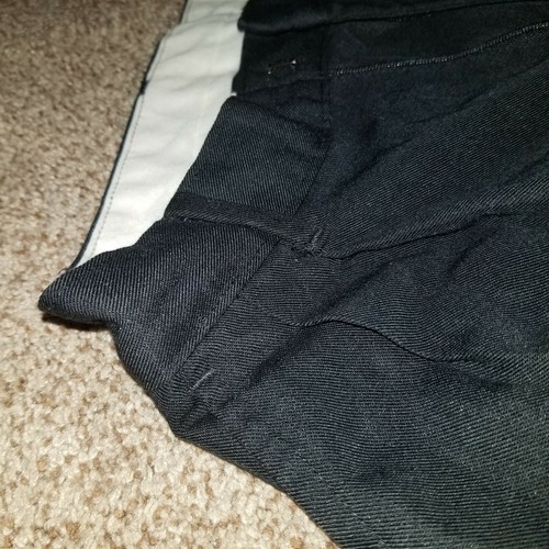 Boys George Brand Size 14 Black Zip Up Loose Bottom Pleated Front Dress Pants - Picture 9 of 10