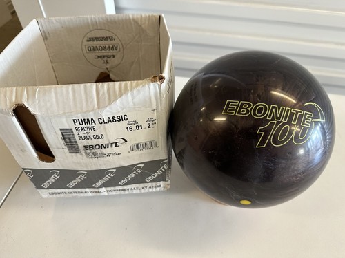 Ebonite Puma 16lb Classic NIB Rare Discontinued First Quality Great Specs Long - Picture 7 of 8
