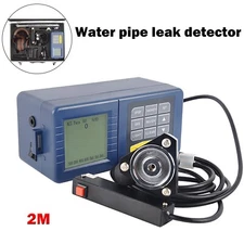 Two Meter High Precision Underground Water Pipe Leak Detector Set LCD Screen
