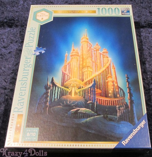 Disney Ravensburger Arielle Meerjungfrau Schloss 1000 Teile Puzzle Limited Release - Bild 1 von 2