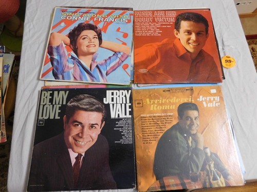 BULK LOT OF  41  MALE / FEMALE POP VOCALS - CROONERS   33 RPM LPS      B12 - Picture 5 of 12
