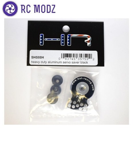 Hot Racing SHS88H Servo économiseur en aluminium résistant (noir) - Photo 2/5