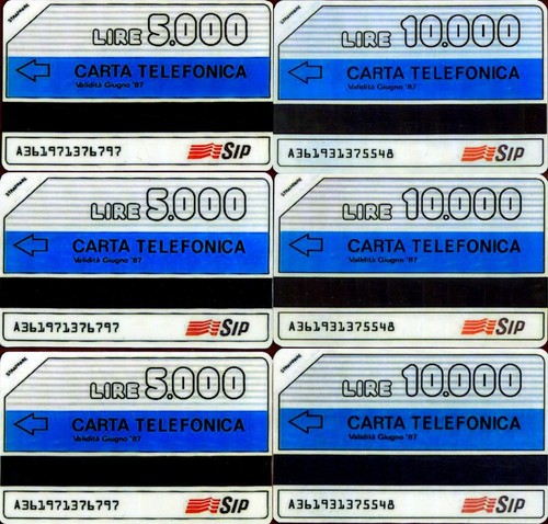 6 RIPRODUZIONI PVC DI SCHEDE TELEFONICHE SVEGLIETTE NUMERI UTILI G P 73 C&C 2001 - Foto 2 di 2