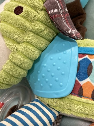 Skip Hop Hund Plüschtier Stofftier Rassel Beißring sensorisch pädagogisch - Bild 3 von 10
