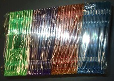 LOT x 40 NEW CD ROM Disc Cases Plastic Multicolored