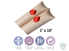 Buffalo Blizzard 1 x 10 Tan Water Tube For Swimming Pool Winter Covers 18 Gauge
