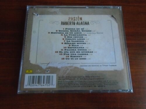 Roberto Alagna - Pasion [New CD] Argentina - Import   NEW SEALED - Picture 2 of 3