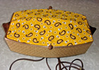 Vtg Salton Bun Warmer Cosmopolotan Unused Yellow Paisley Cover Mdl Wb-2