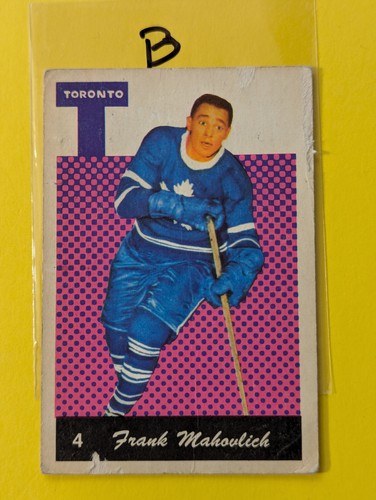 1962-63 Parkhurst Hockey  Cards .... U - Pick .... Complete Your Set - Picture 20 of 233