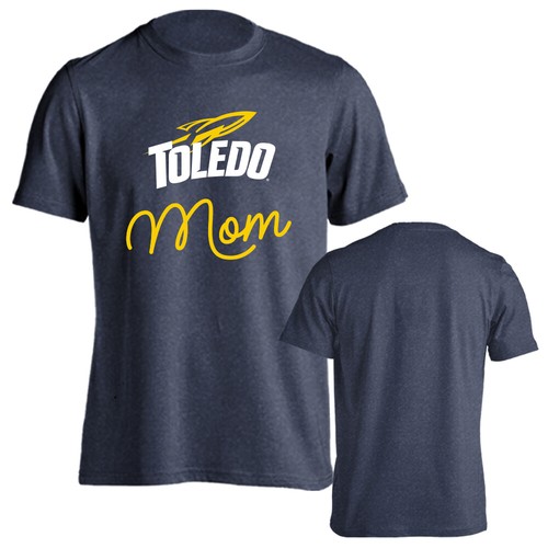 University of Toledo Rockets Mom Mother Parent Toledo Short Sleeve Tee T-Shirt - Picture 16 of 17