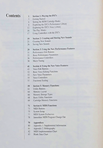 Yamaha DX7s Digital FM Synthesizer Keyboard Original Owner's Manual Book, Japan. - Picture 3 of 3