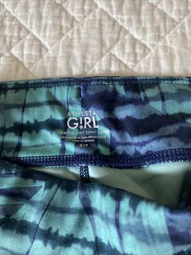 Athleta girl Chit Chat Capri yoga pants size Small/ 7 - Picture 5 of 9