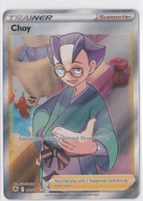 Pokemon TCG Trainer Choy 182/189 Full Art Astral Radiance Ultra Rare M/NM