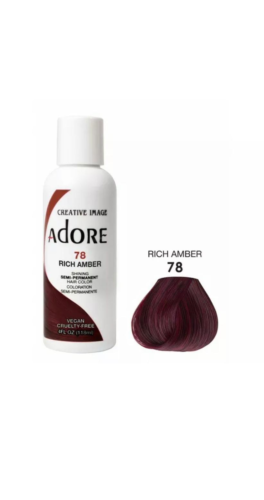 ADORE COLOR SEMIPERMANENTER HAARFÄRBEMITTEL 118ml - alle Farben!! Kostenloses Porto in Großbritannien!! - Bild 20 von 67