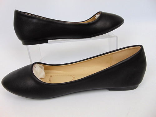 Ballerine da donna Bella Marie colpevoli scarpe comode slip on taglia 6,5 nere NUOVE - Foto 3 di 12