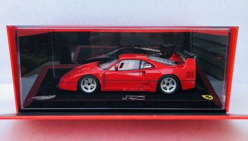 1:18 BBR Ferrari F40 LM Red Press Version 1989 Limited Edition With Display Case - Picture 18 of 19