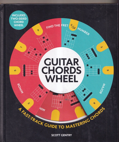 GUITAR CHORDS WHEEL: A FAST-TRACK GUIDE TO MASTERING CHORDS (2020 HC){T4} - Picture 1 of 4
