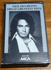Neil Diamond – His 12 Greatest Hits - MCA Records - 1980 - Cassette Tape