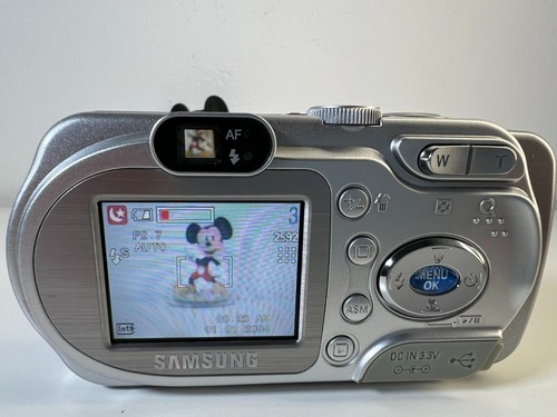 Samsung Digimax A5 Digitalkamera 5MP Vintage Kompakt Fotoapparat 3x Optical Zoom - Bild 6 von 19