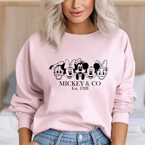Mickey and Co Est Sweatshirt, Family Trip 2025 Hoodie, Family Matching Crewneck - Picture 6 of 9