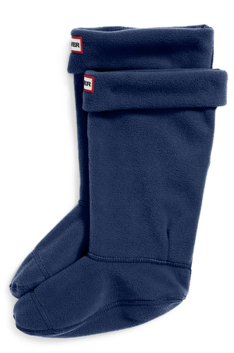Hunter L126414 Kids Navy Original Boot Sock Size Large - Picture 2 of 3