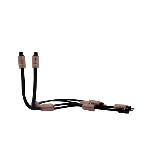 DIAMOND AUDIO HXY2M 1F-2M- "Y" RCA Cable w/D.N.S Diamond Noise Shield Technology - Bild 2 von 5