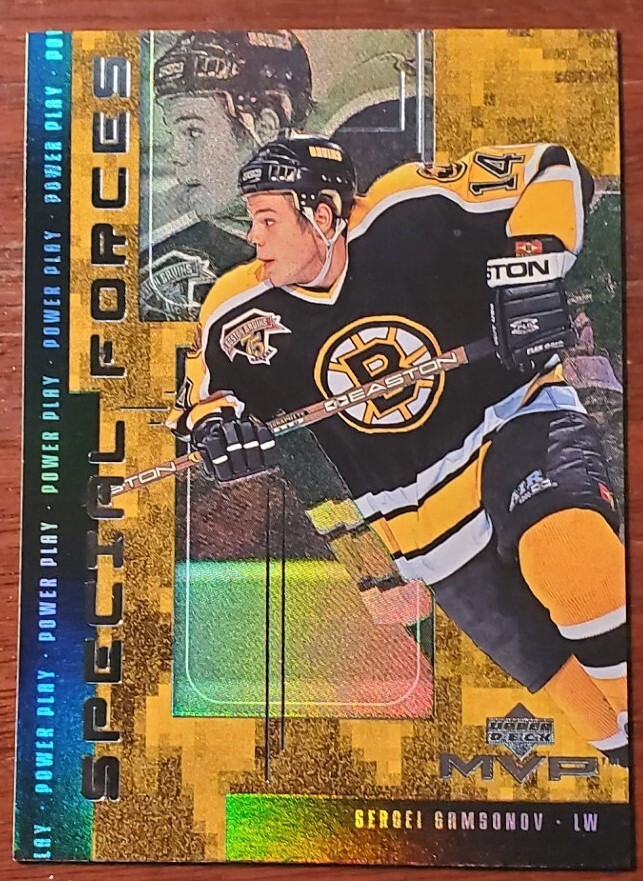 Sergei Samsonov 1998-99 Upper Deck MVP Special Forces #F2 Boston Bruins