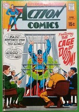 Action Comics #377 Neal Adams Cover Superman DC 1969 VG