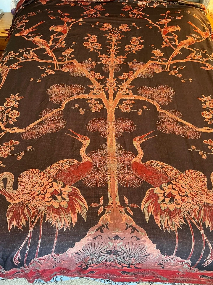 Tree of Life Bedspread Throw Blanket Two Sided Reversible Queen - Image 3 of 4