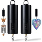 Rechargeable 2 Pack Wind Spinner Motors - Perfect for Garden Ornaments at 30 Rpm