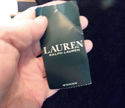 Neu mit Etikett Ralph Lauren Jeans Empire braun Samt-Wildleder Hose Damengröße 4 " - Bild 5 von 5