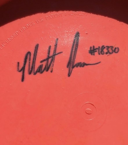 Gateway Matty-O Personal Vintage Signed Disc Golf Matt Orum 2006 Icebowl 2 Rare - Picture 2 of 21