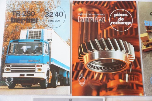 Berliet Truck Lorry Sales Catalogue Publicity Brochure Set - Picture 2 of 10